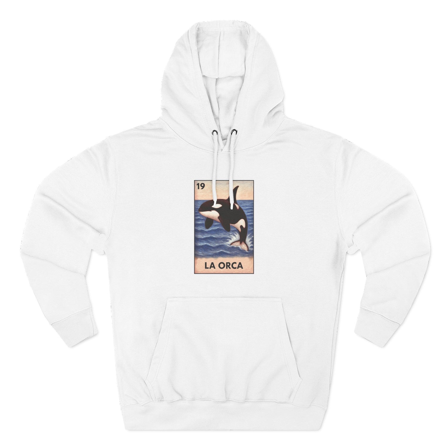 Orca Lotería fleece hoodie image 3