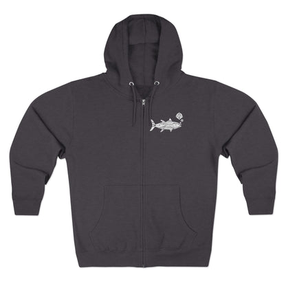 Ventana Wooden Tuna zip fleece hoodie image 3