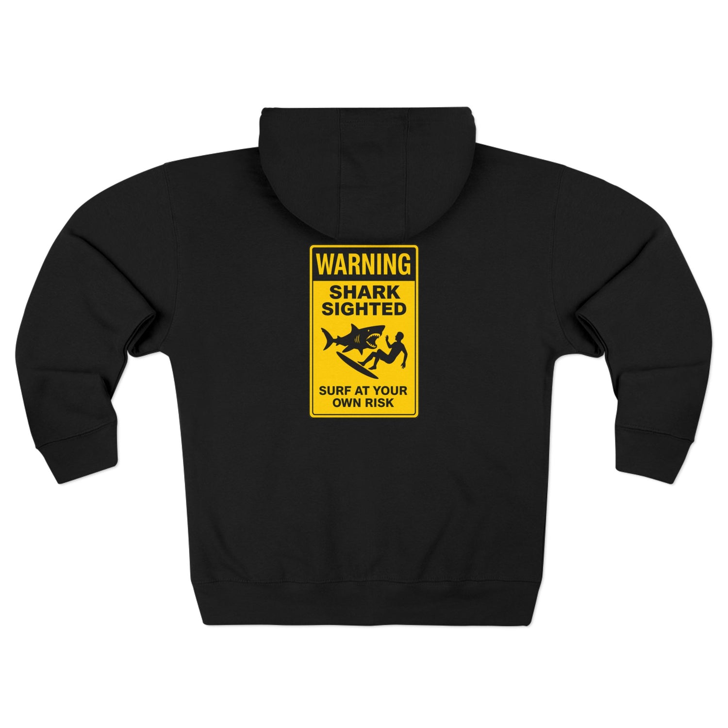 Shark Sighted zip fleece hoodie image 17