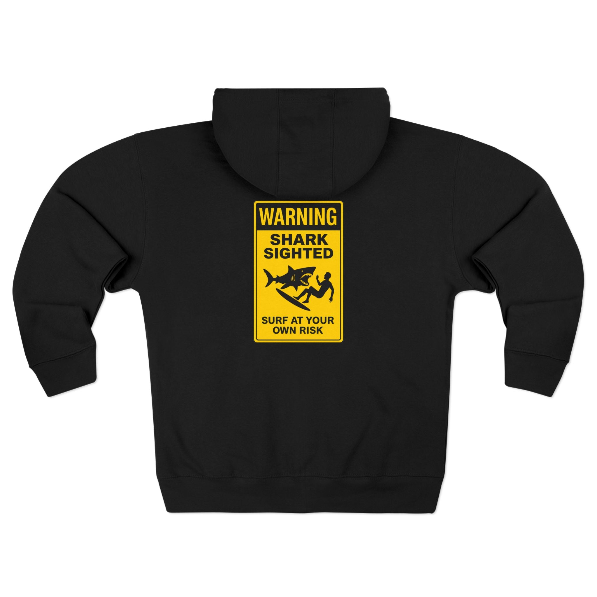 Shark Sighted zip fleece hoodie image 17