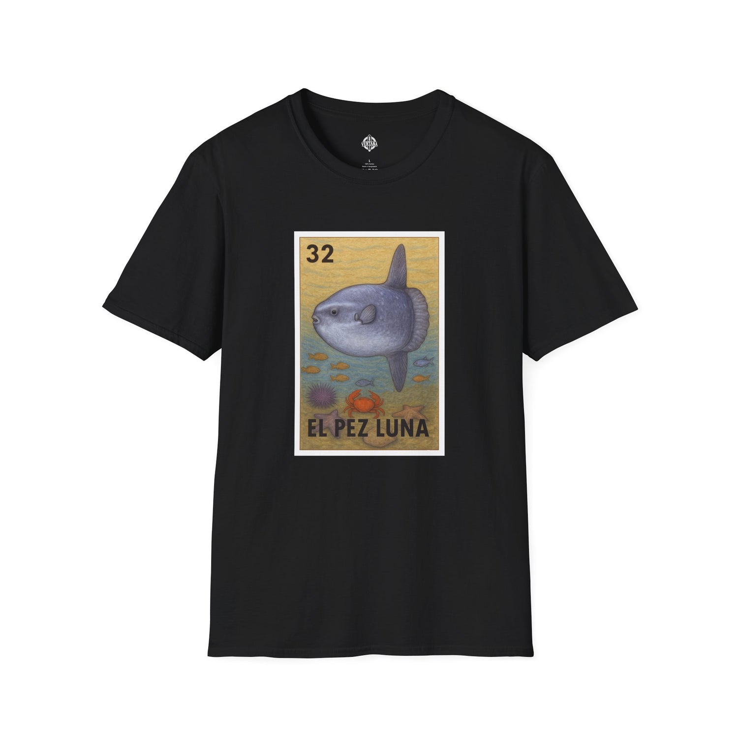 Sunfish Lotería cotton t-shirt image 4