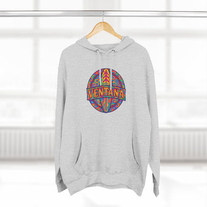 Ventana Psychedelic Treefish Logo fleece hoodie image 19