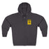 Shark Sighted zip fleece hoodie image 4