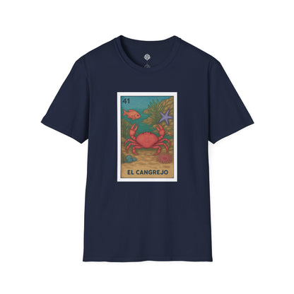 Crab Lotería cotton t-shirt image 1
