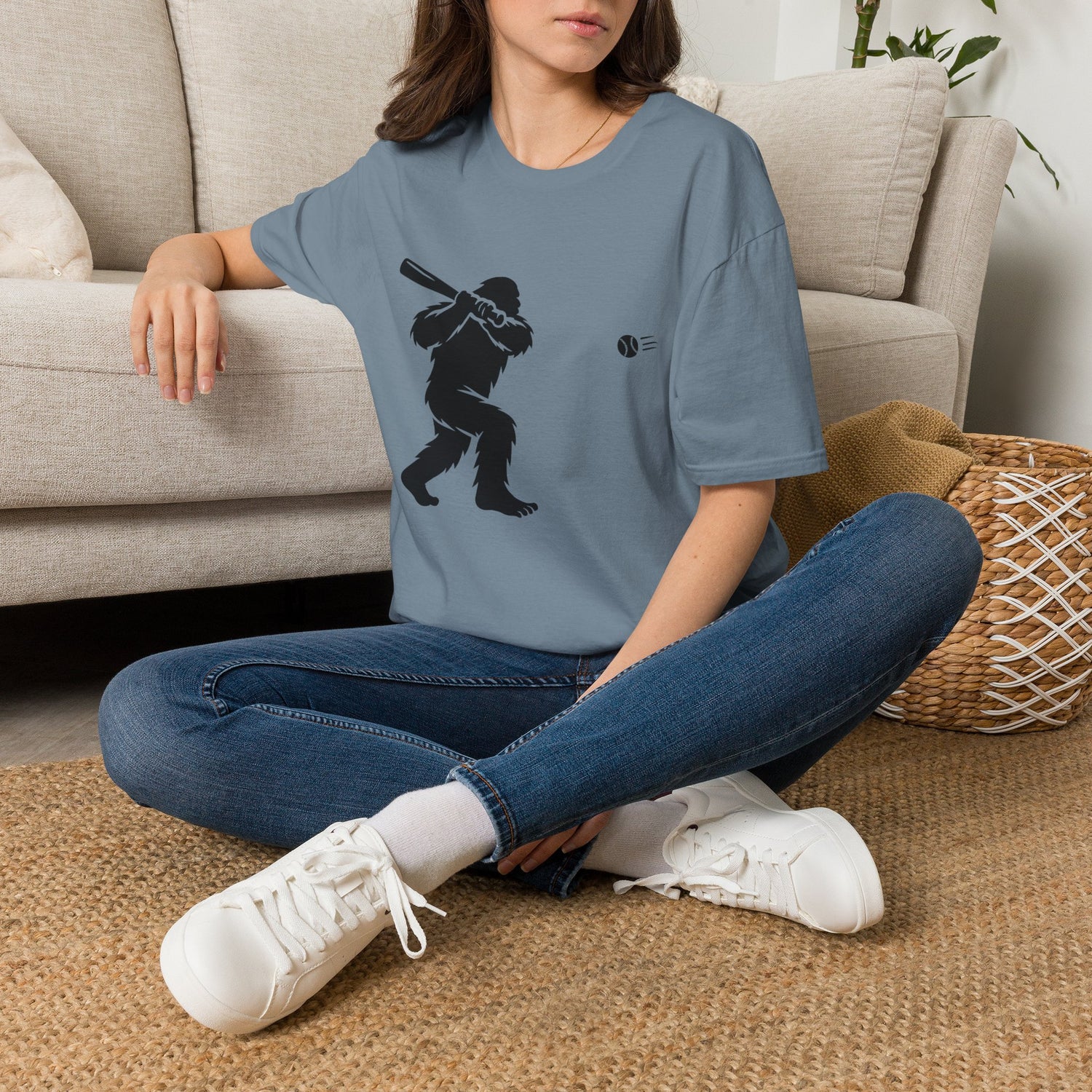 Ventana Sluggersquatch Unisex - U.S. Cotton T-Shirt