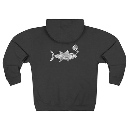 Ventana Wooden Tuna zip fleece hoodie image 12