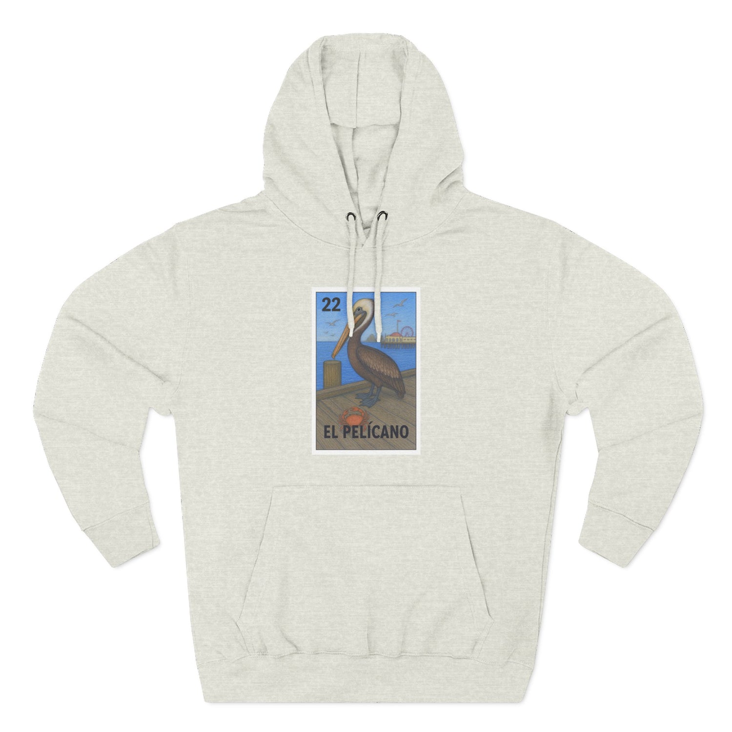 Pelican Loteria fleece hoodie product image 2