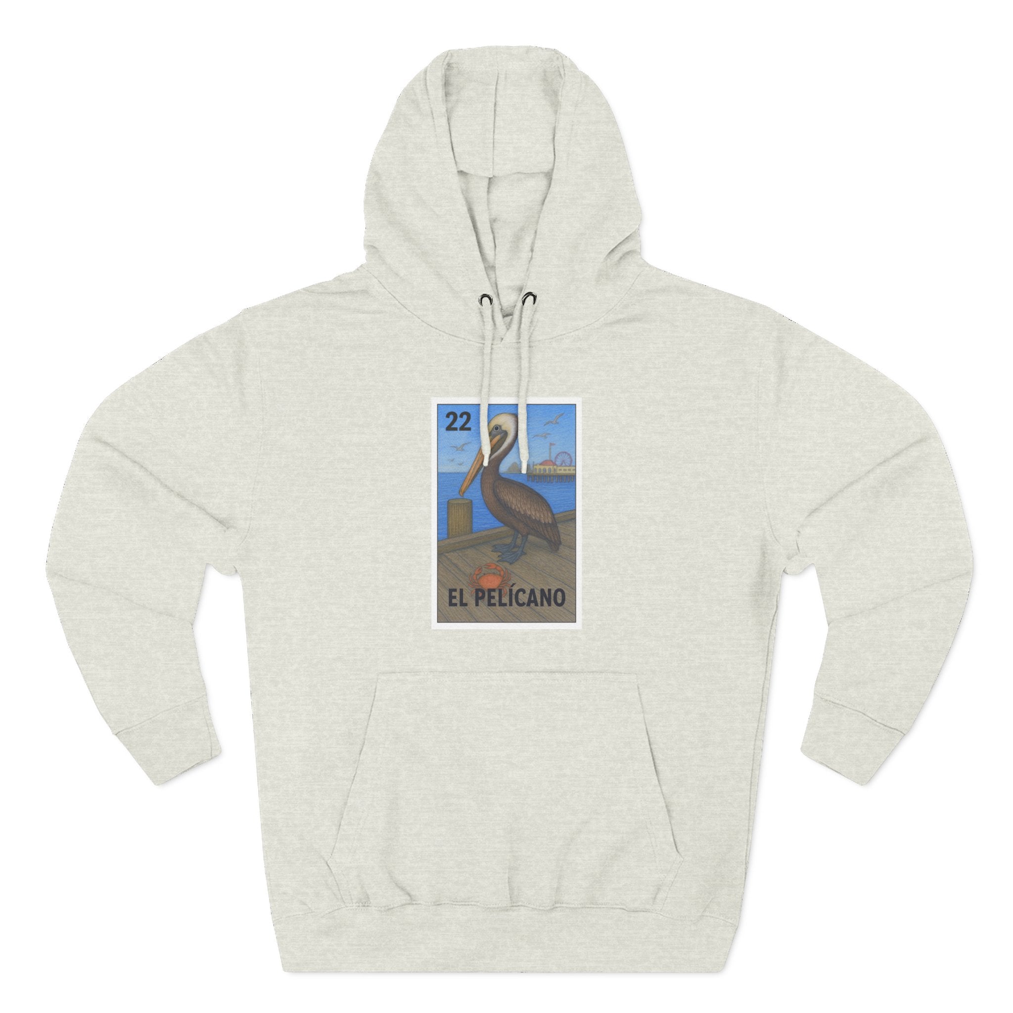 Pelican Loteria fleece hoodie product image 2