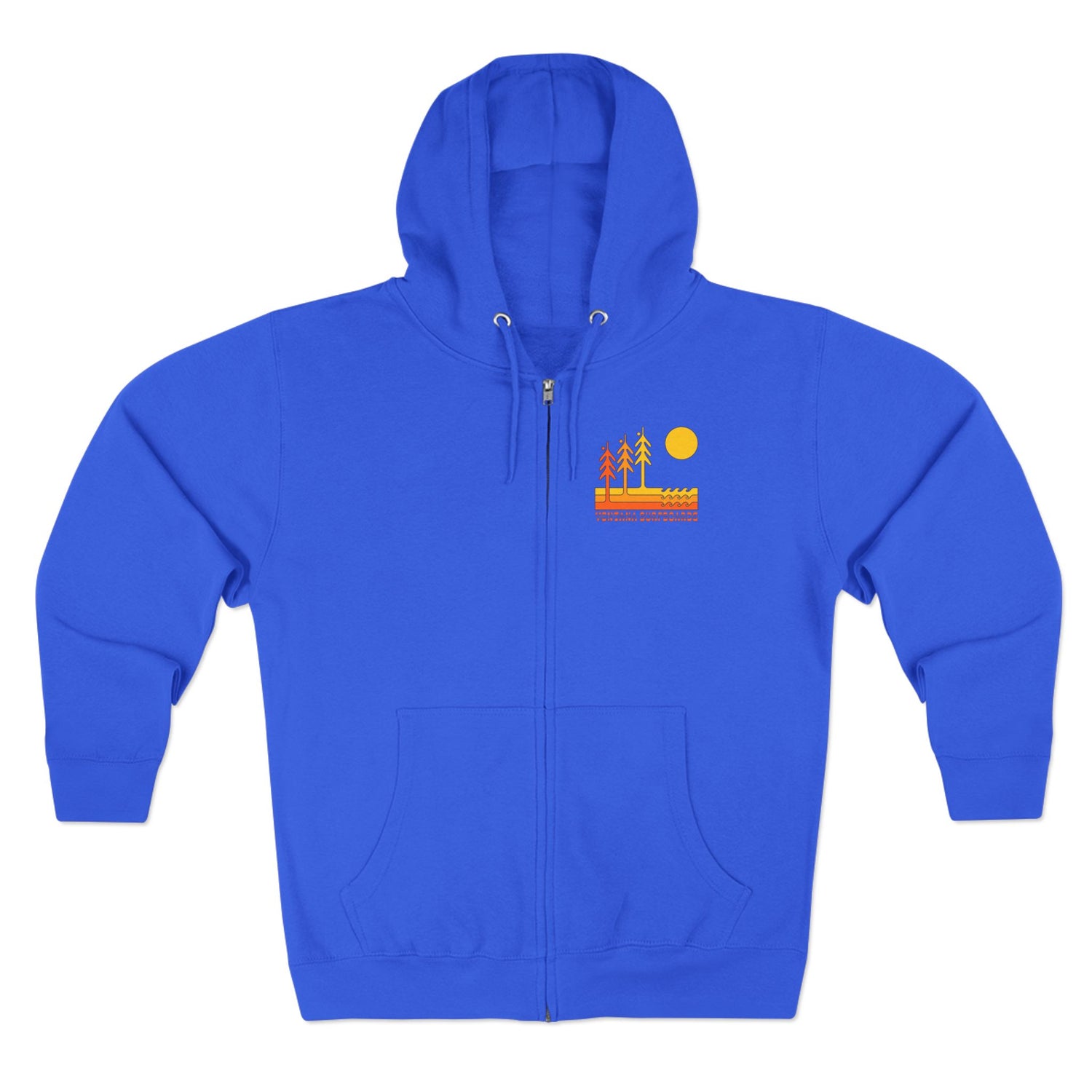 Ventana Circa 78 Unisex - Zip Cotton Blend Fleece Hoodie