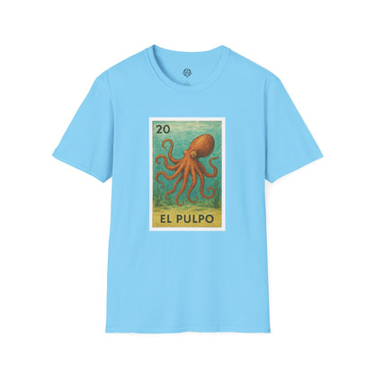 Octopus Lotería cotton t-shirt image 10