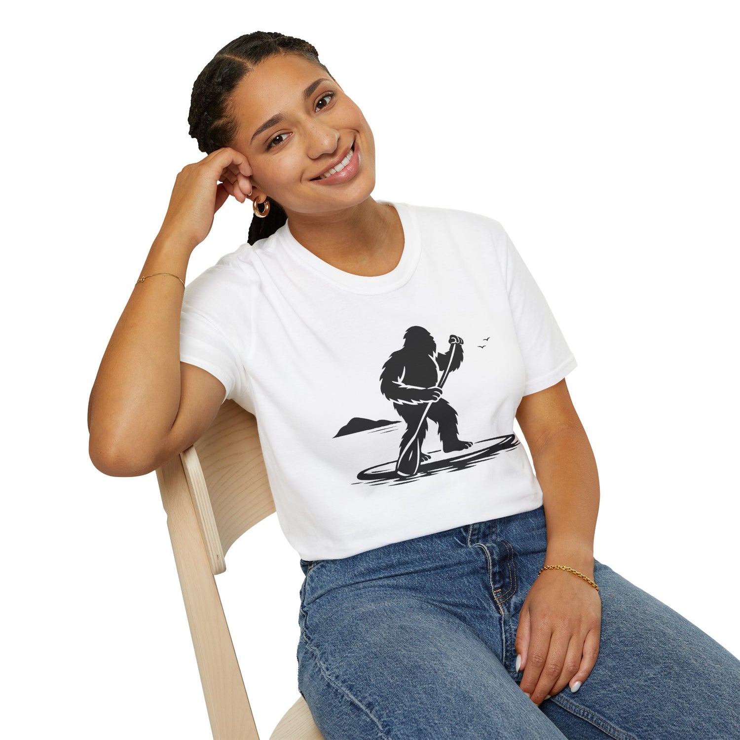 Ventana SUPsquatch Unisex - U.S. Cotton T-Shirt