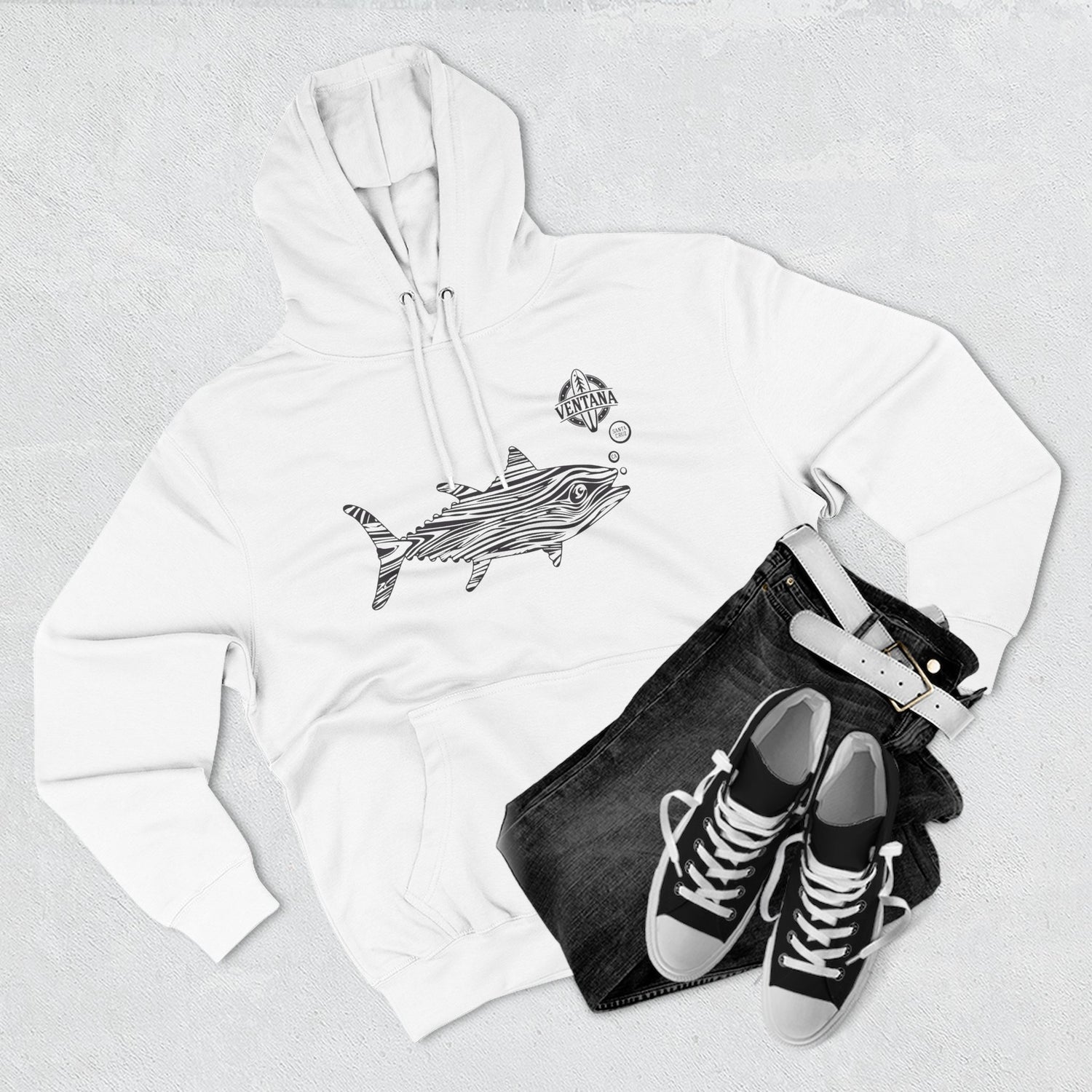 Ventana Wooden Tuna fleece hoodie image 12