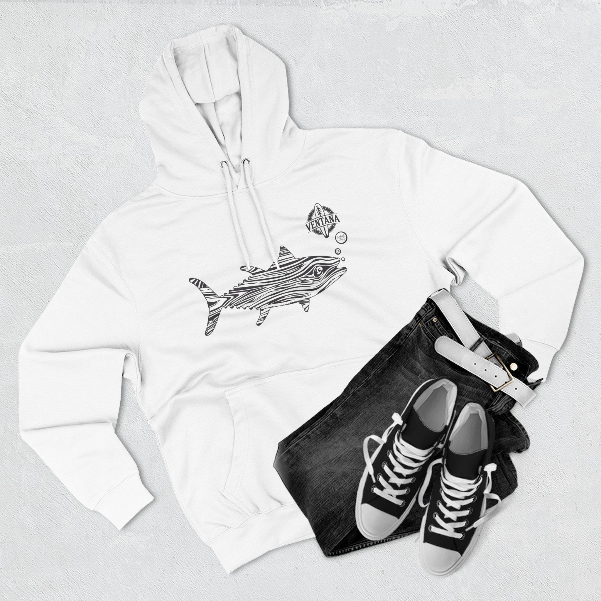 Ventana Wooden Tuna fleece hoodie image 12