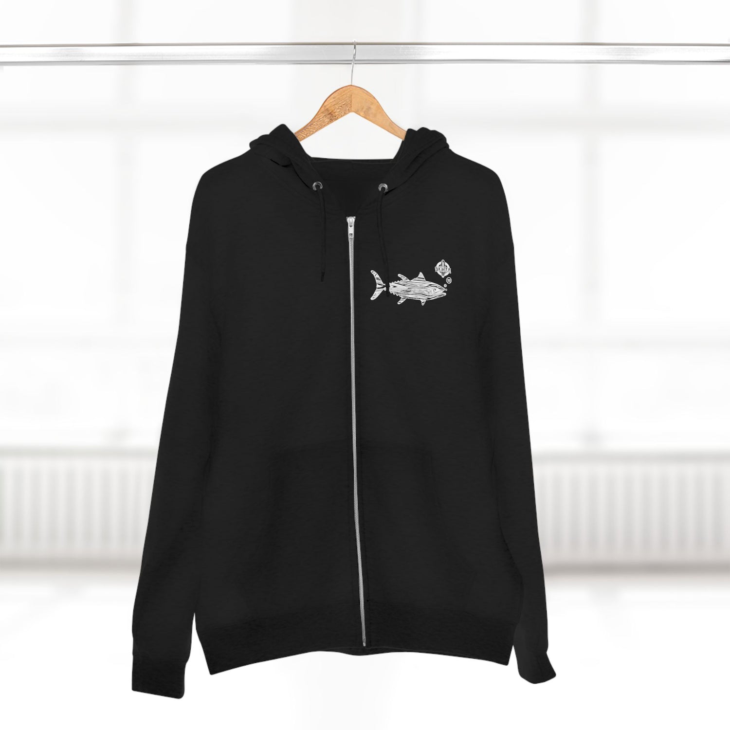Ventana Wooden Tuna zip fleece hoodie image 19