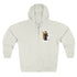 Queen of Hearts Surfer zip fleece hoodie image 2