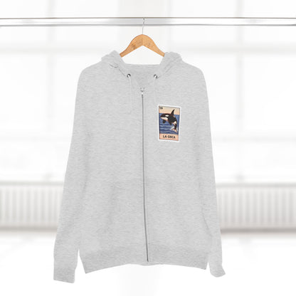 Orca Lotería zip fleece hoodie image 9