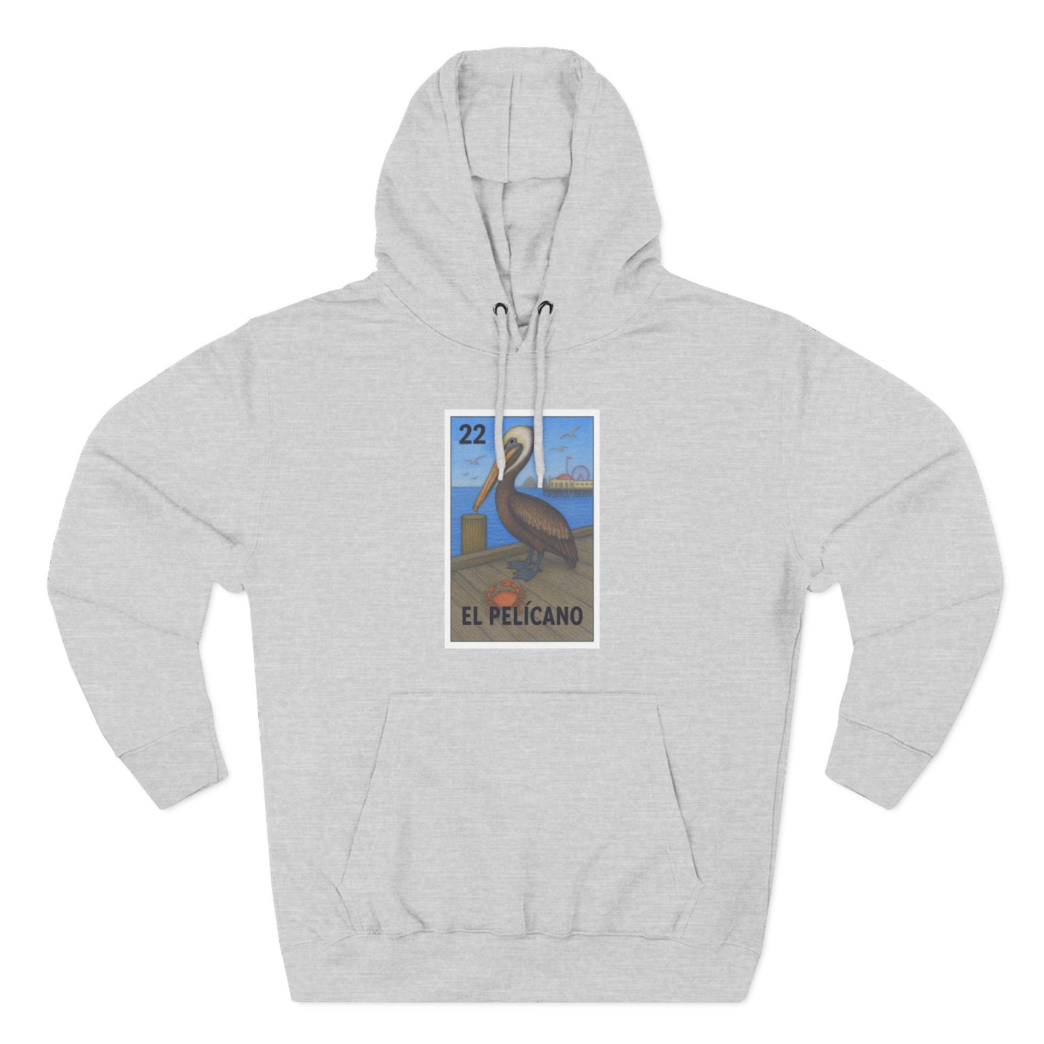 Pelican Loteria fleece hoodie product image 4