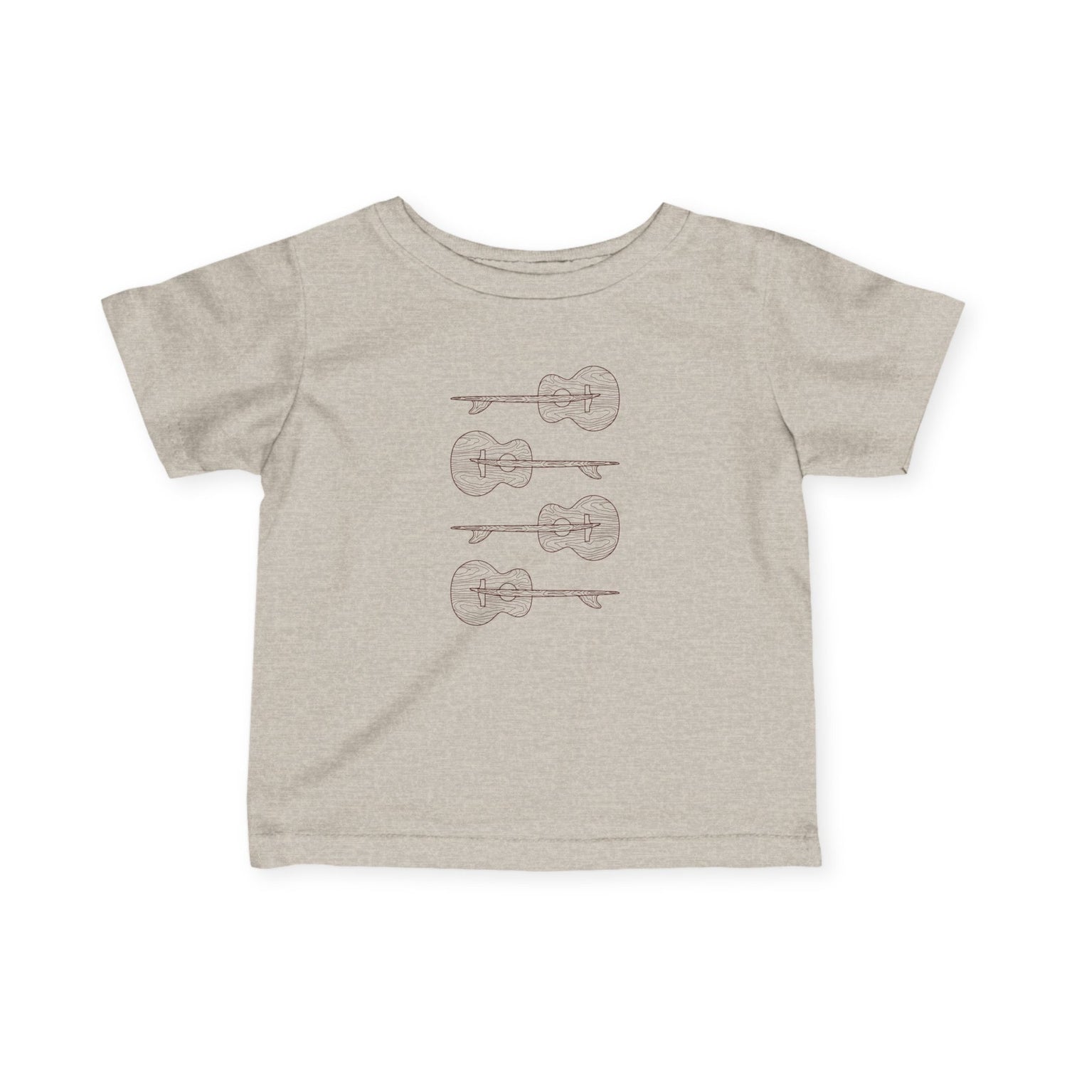 Ventana Santa Cruz Guitar Collab infant cotton t-shirt image 4