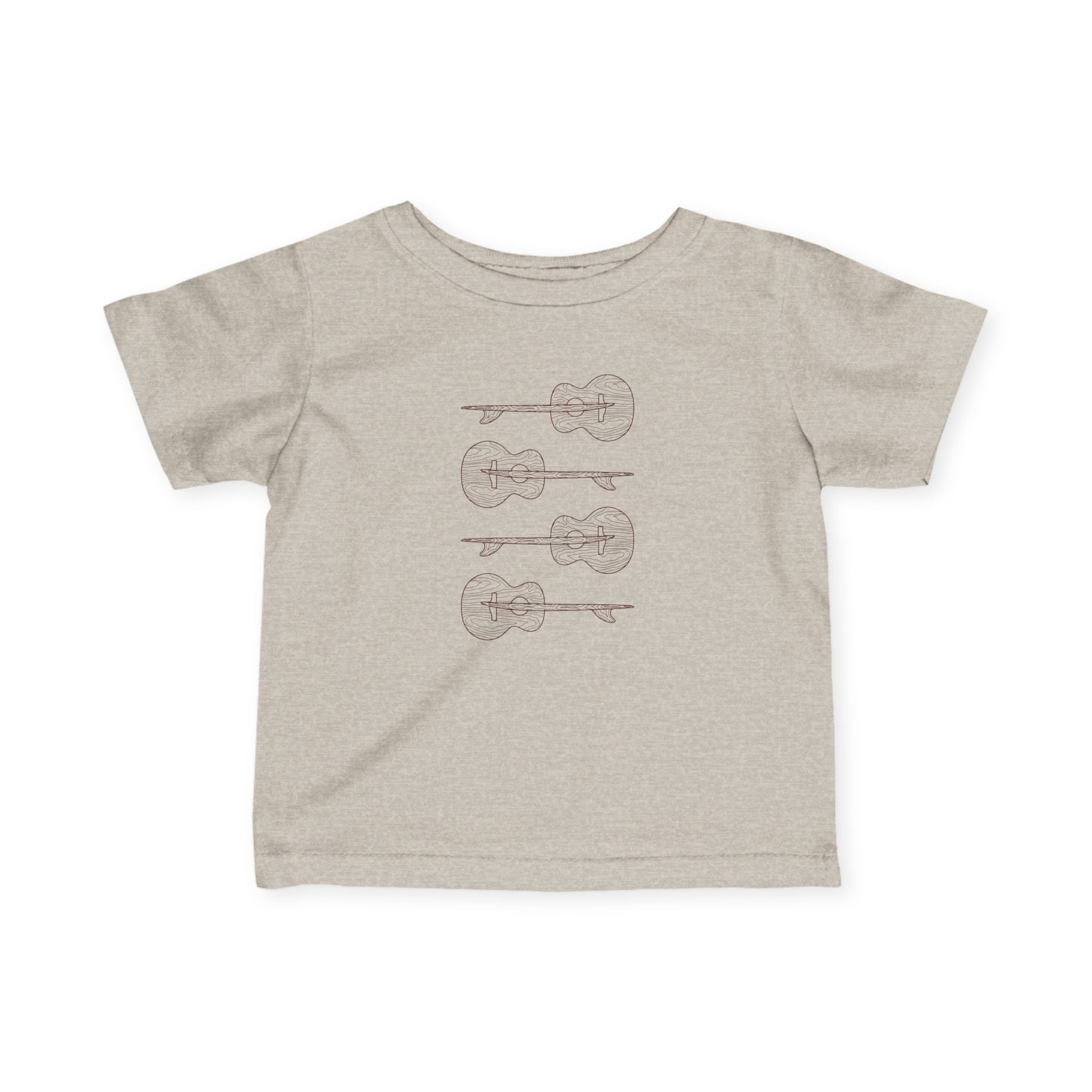 Ventana Santa Cruz Guitar Collab infant cotton t-shirt image 4