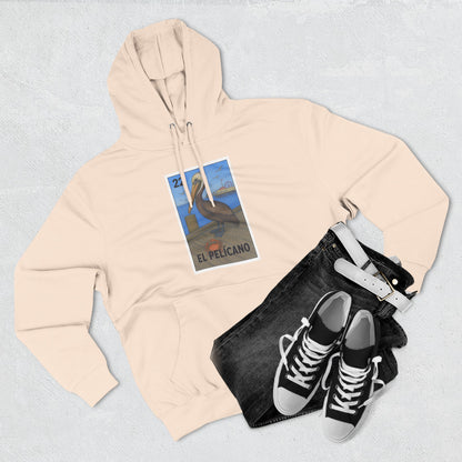 Pelican Lotería Fleece Hoodie (El Pelícano)