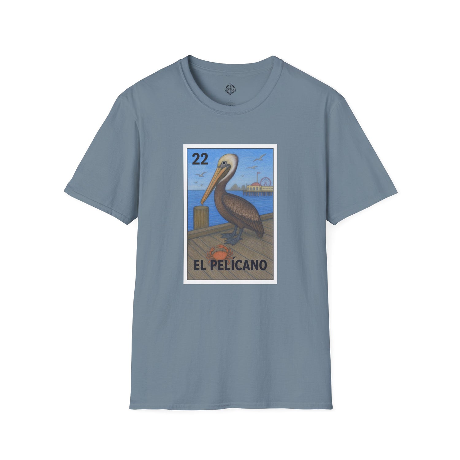 Pelican Lotería cotton t-shirt image 11