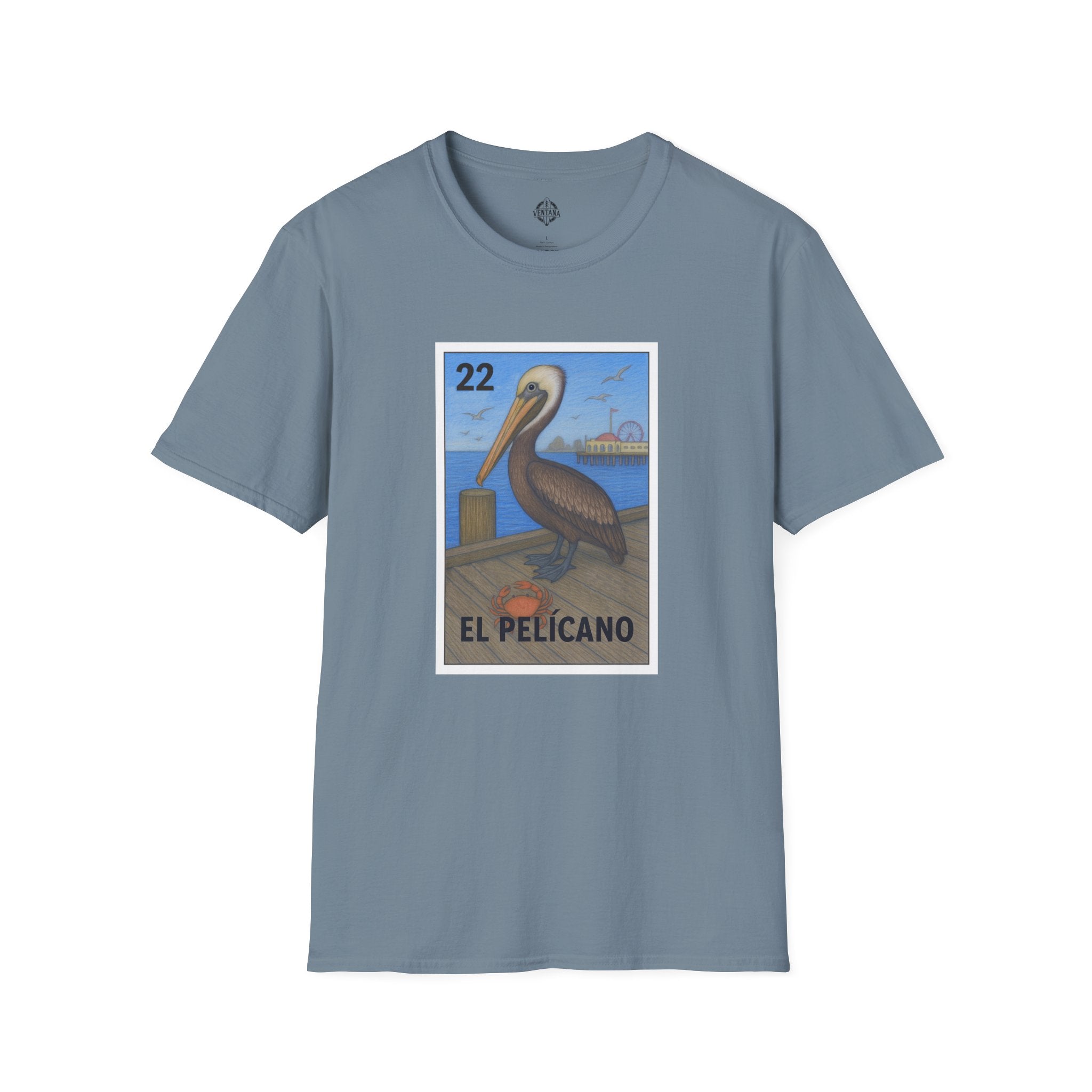 Pelican Lotería cotton t-shirt image 11