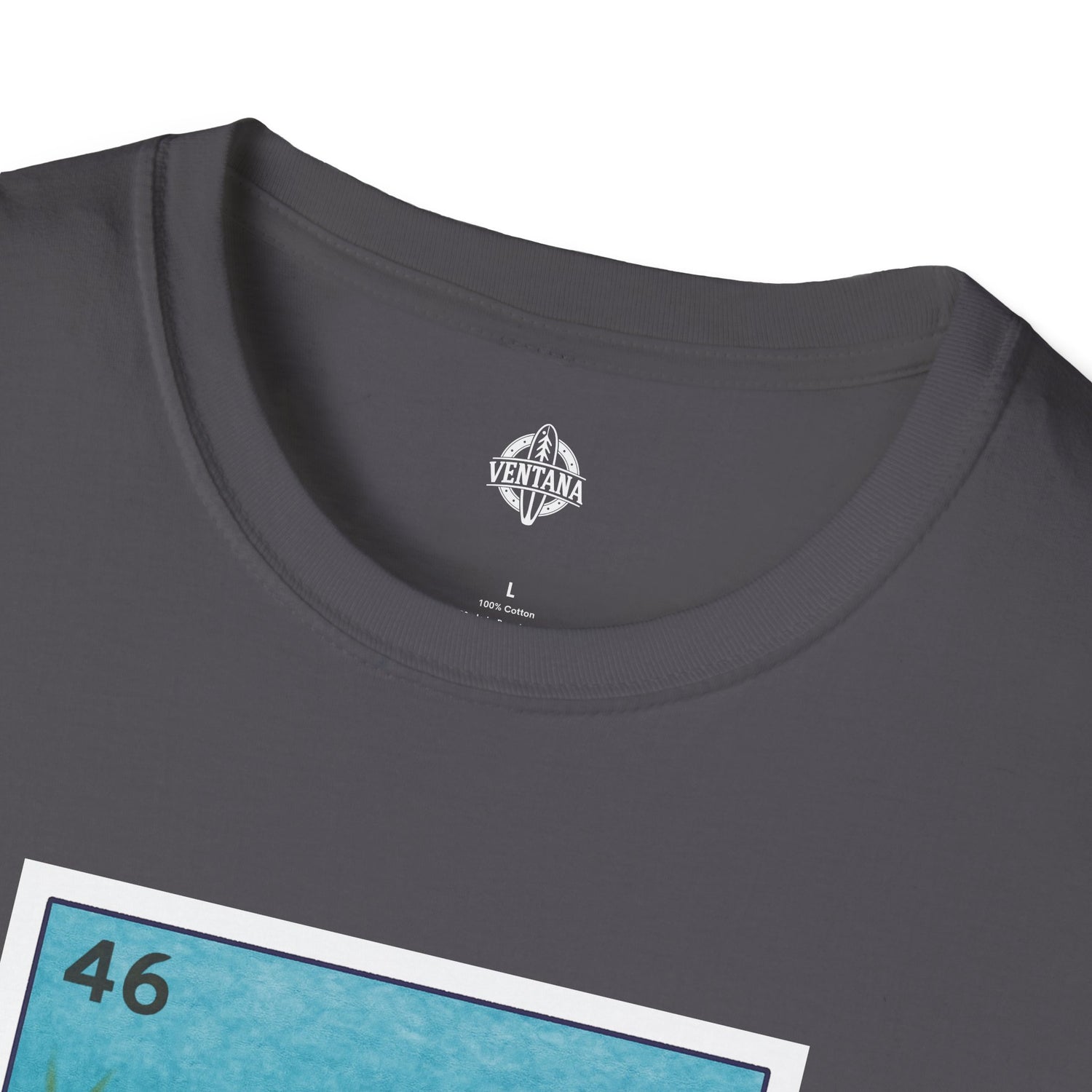 Turtle Lotería Unisex - Soft Style U.S. Cotton T-Shirt (La Tortuga)