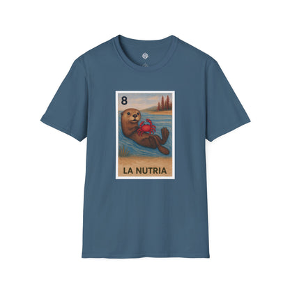 Sea Otter Lotería cotton t-shirt image 3