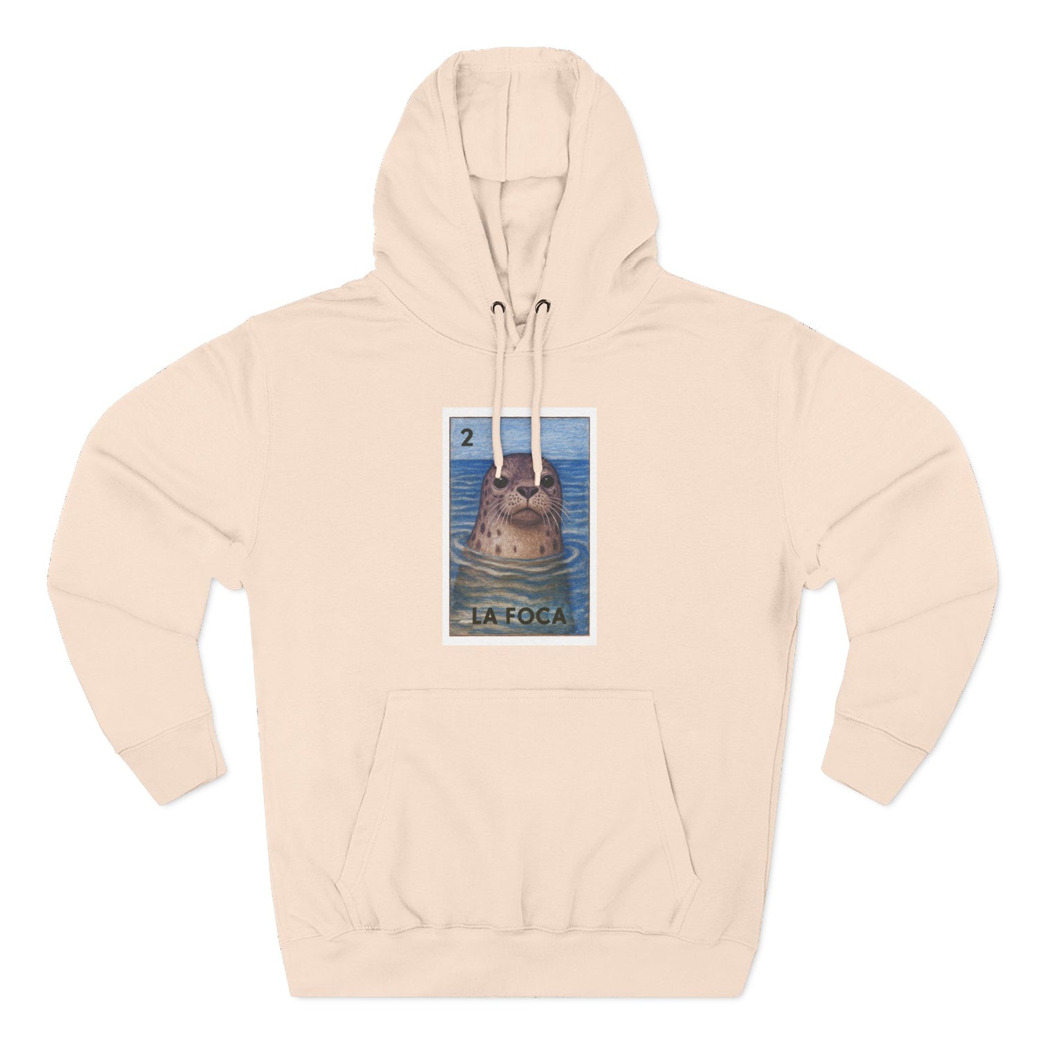 Seal Lotería fleece hoodie image 8