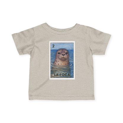 Seal Lotería infant cotton t-shirt image 4