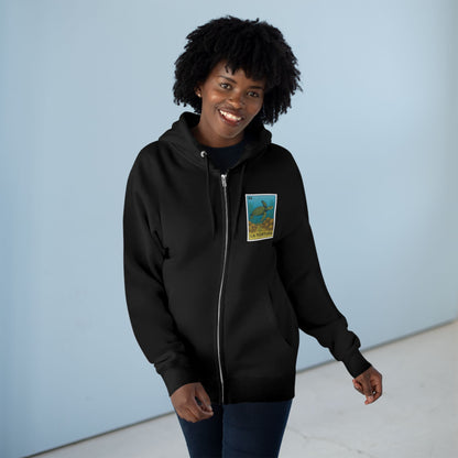 Turtle Lotería Zip Hoodie