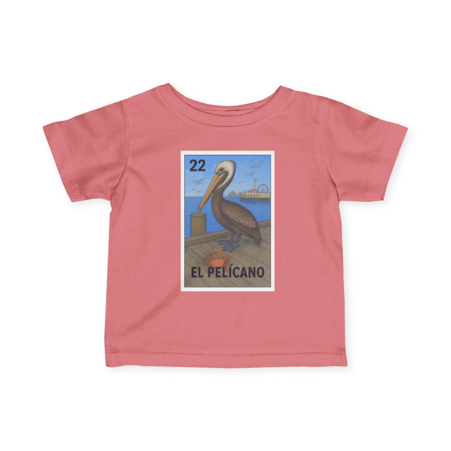 Pelican Loteria infant cotton t-shirt product image 17