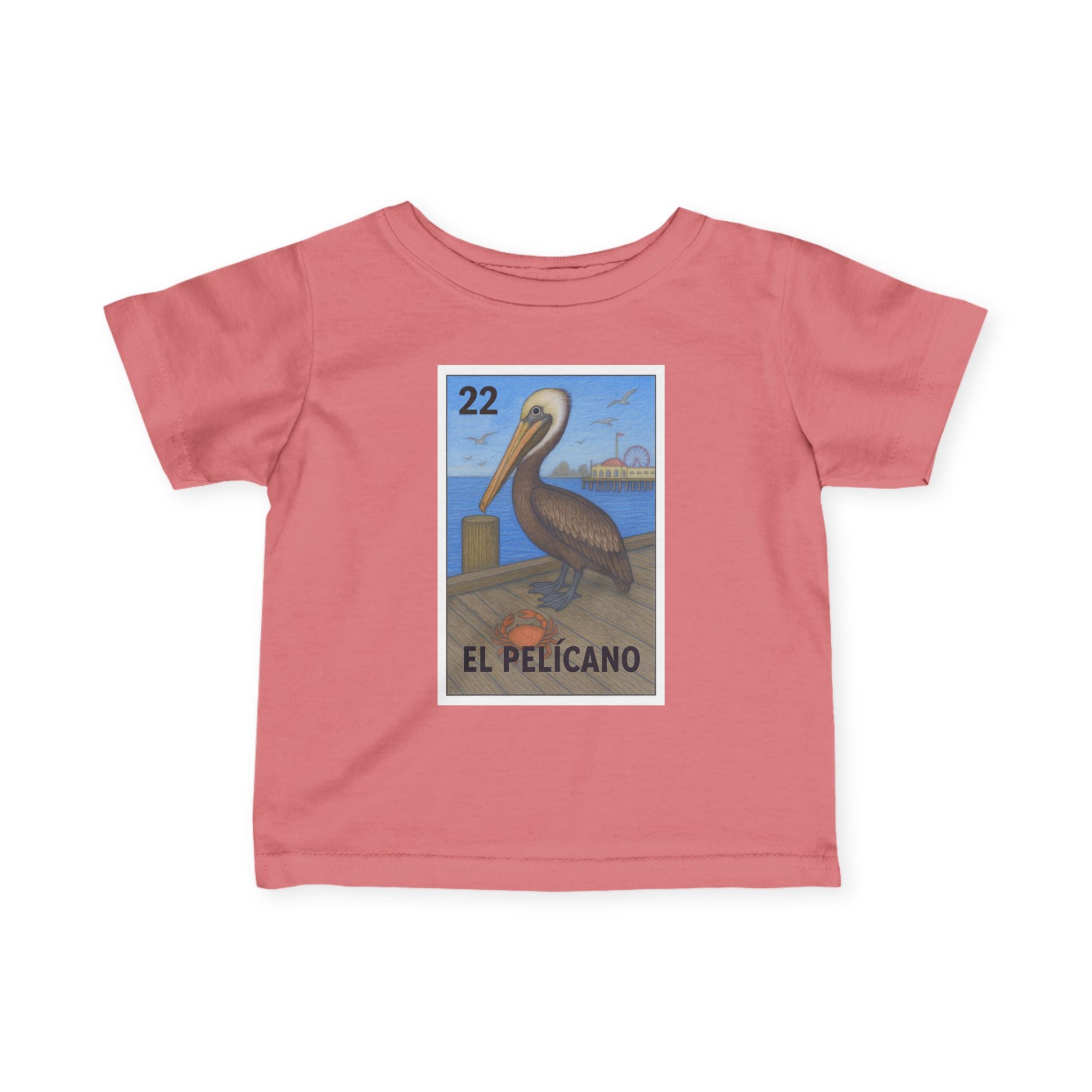 Pelican Loteria infant cotton t-shirt product image 17