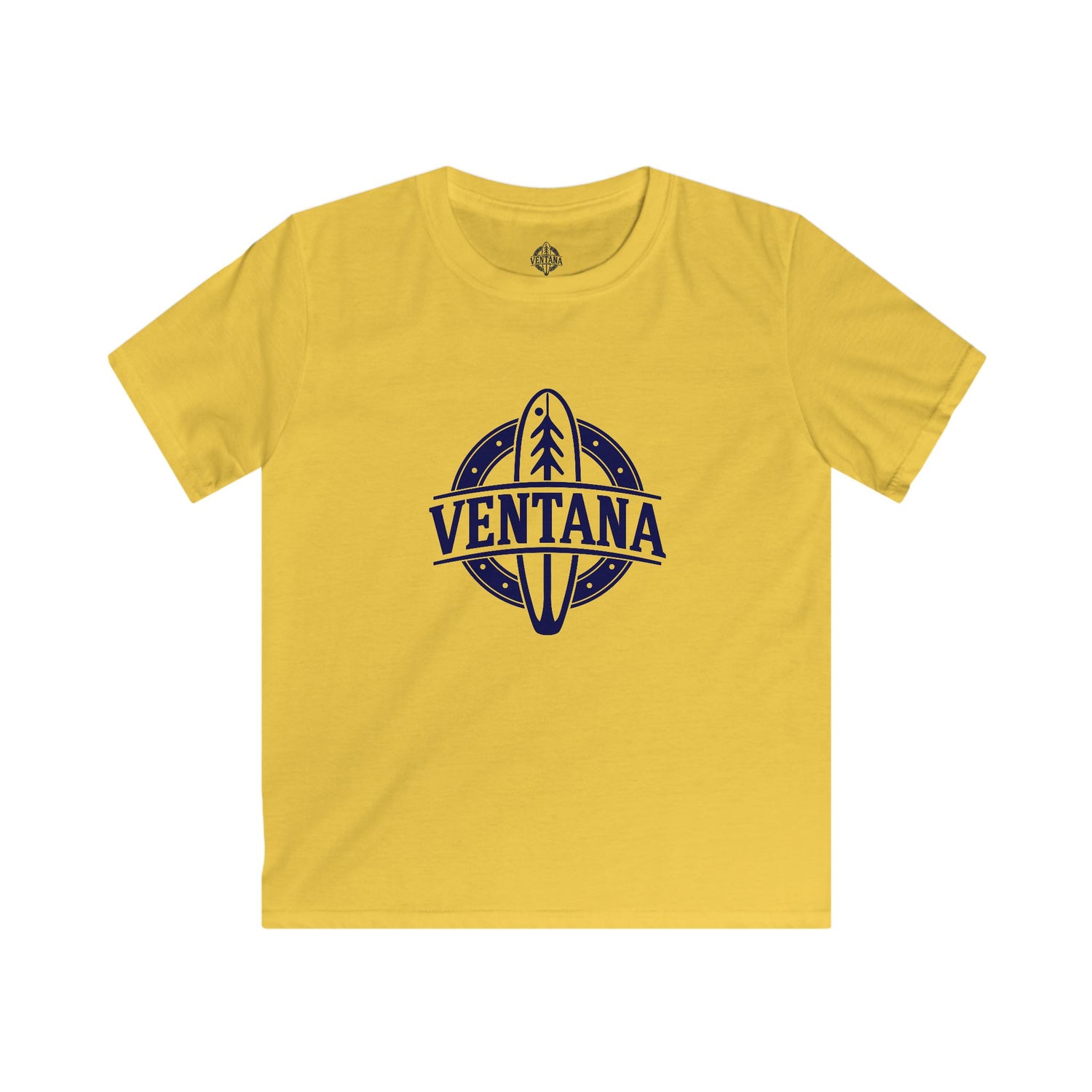 Ventana Psychedelic Treefish Logo kids soft style t-shirt image 7
