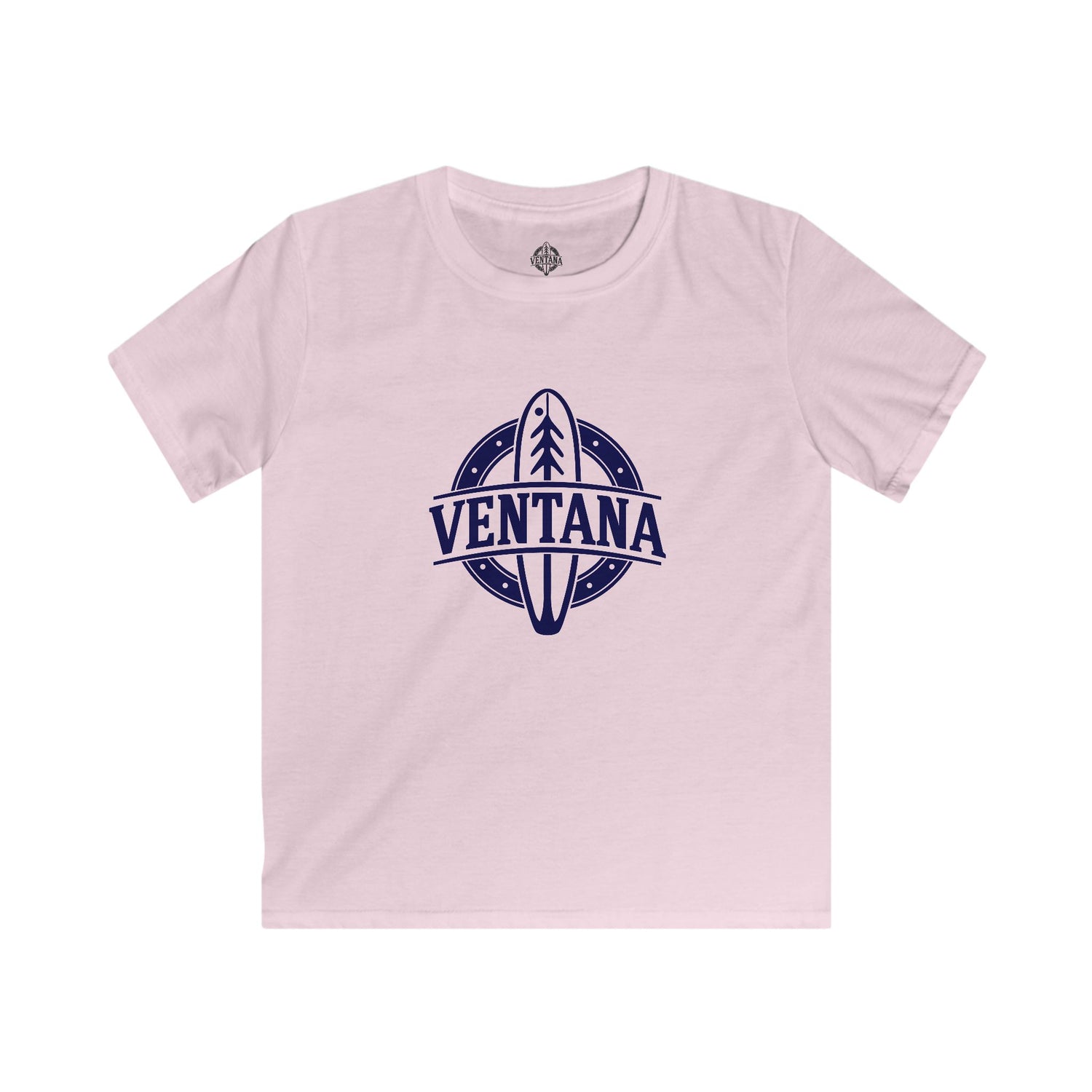 Ventana Psychedelic Treefish Logo kids soft style t-shirt image 3