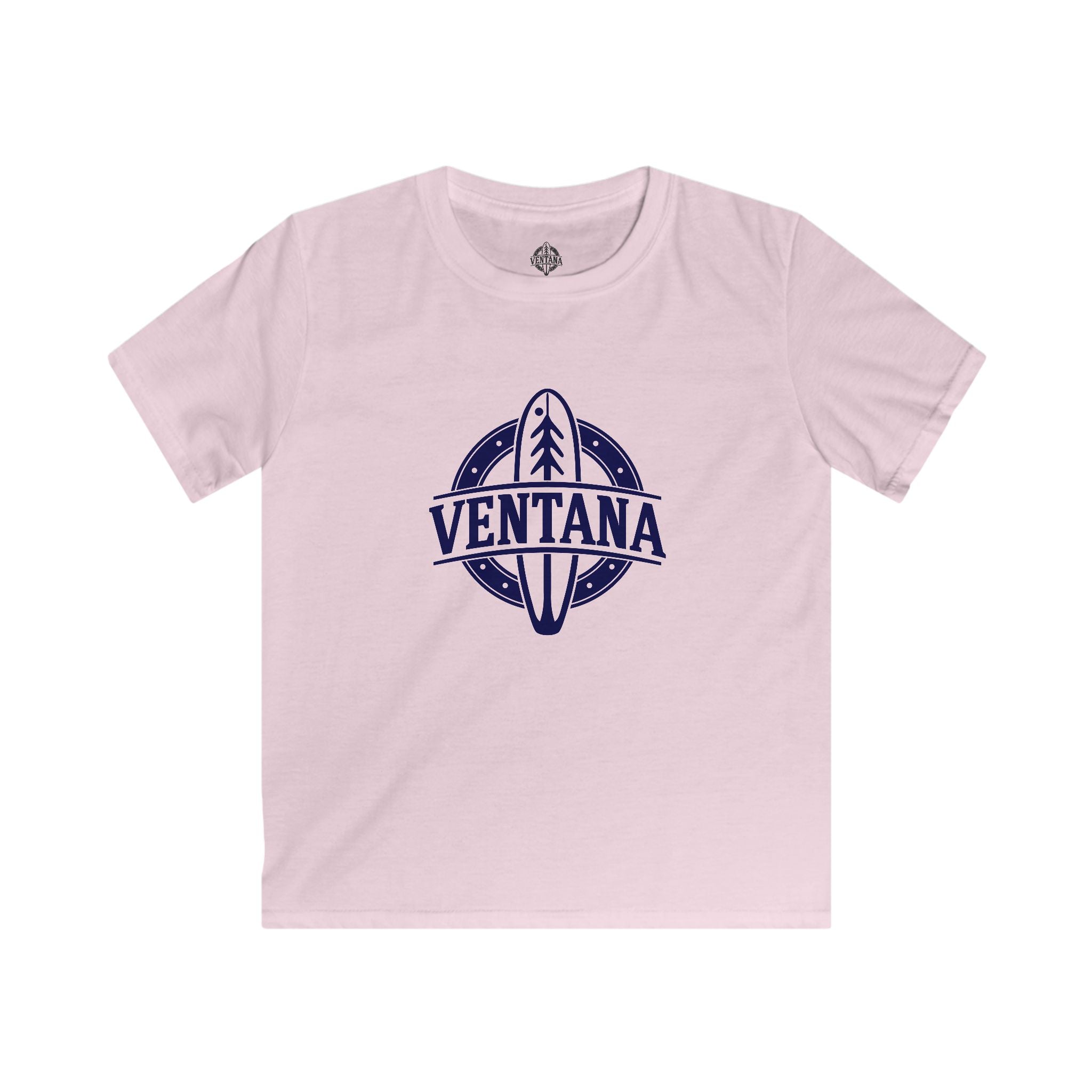 Ventana Psychedelic Treefish Logo kids soft style t-shirt image 3