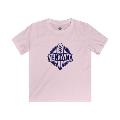 Ventana Psychedelic Treefish Logo kids soft style t-shirt image 3