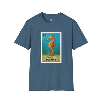 Seahorse Lotería cotton t-shirt image 3