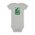 Whale Lotería baby cotton onesie image 4