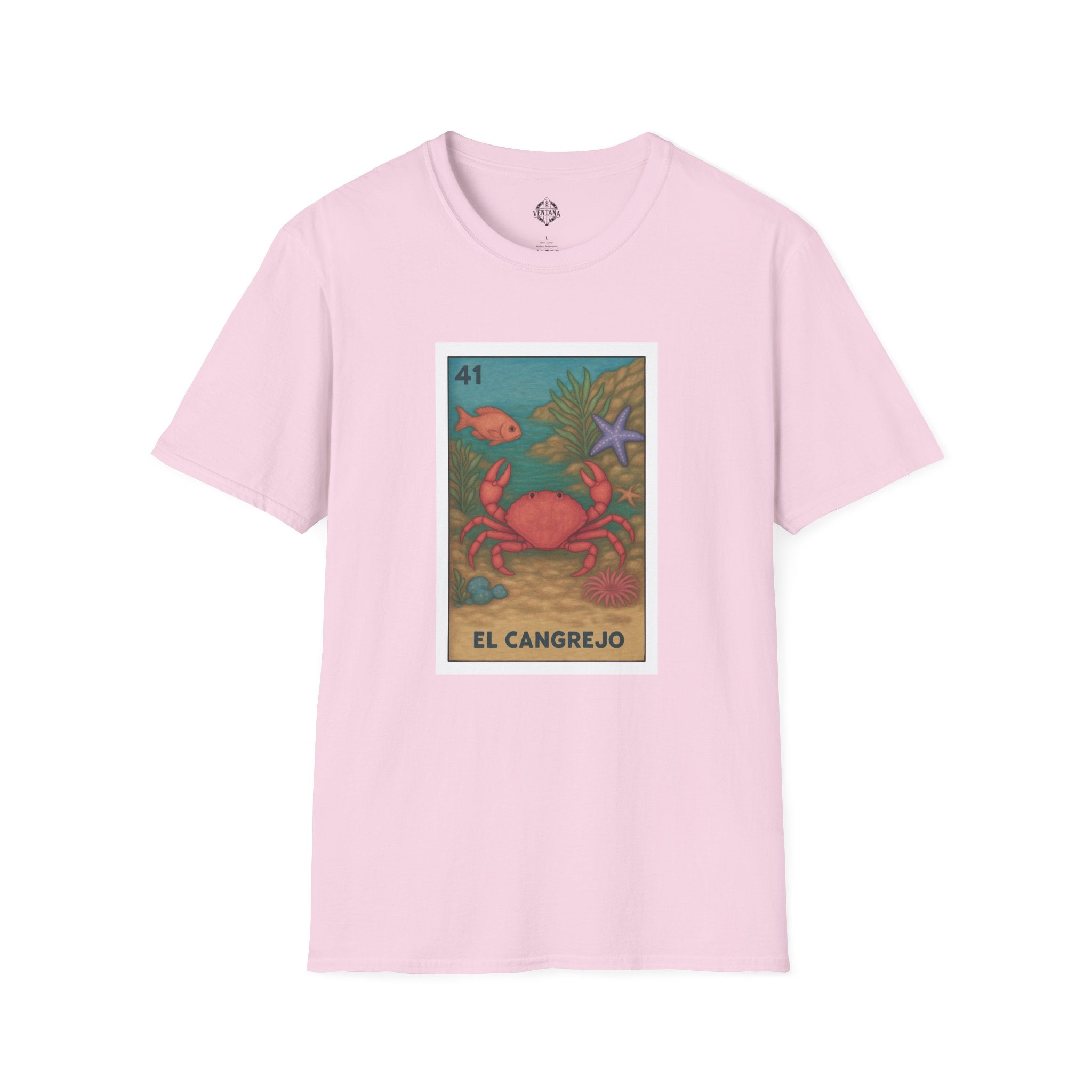 Crab Lotería cotton t-shirt image 15