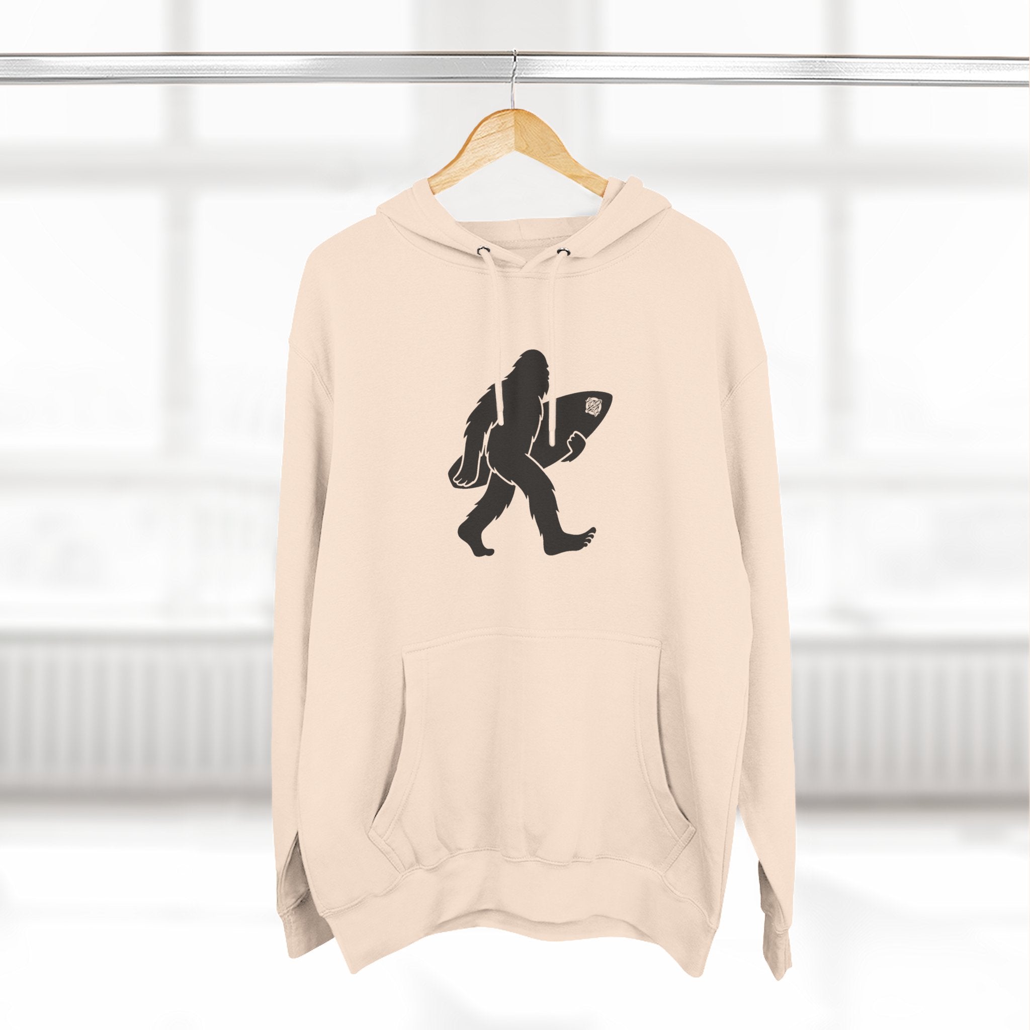 Ventana Surfsquatch Unisex - Pull-Over Cotton Blend Fleece Hoodie