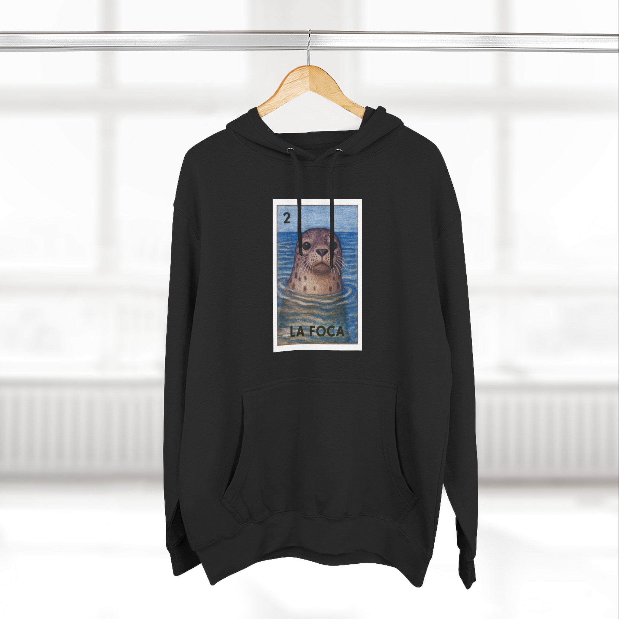 Seal Lotería Fleece Hoodie