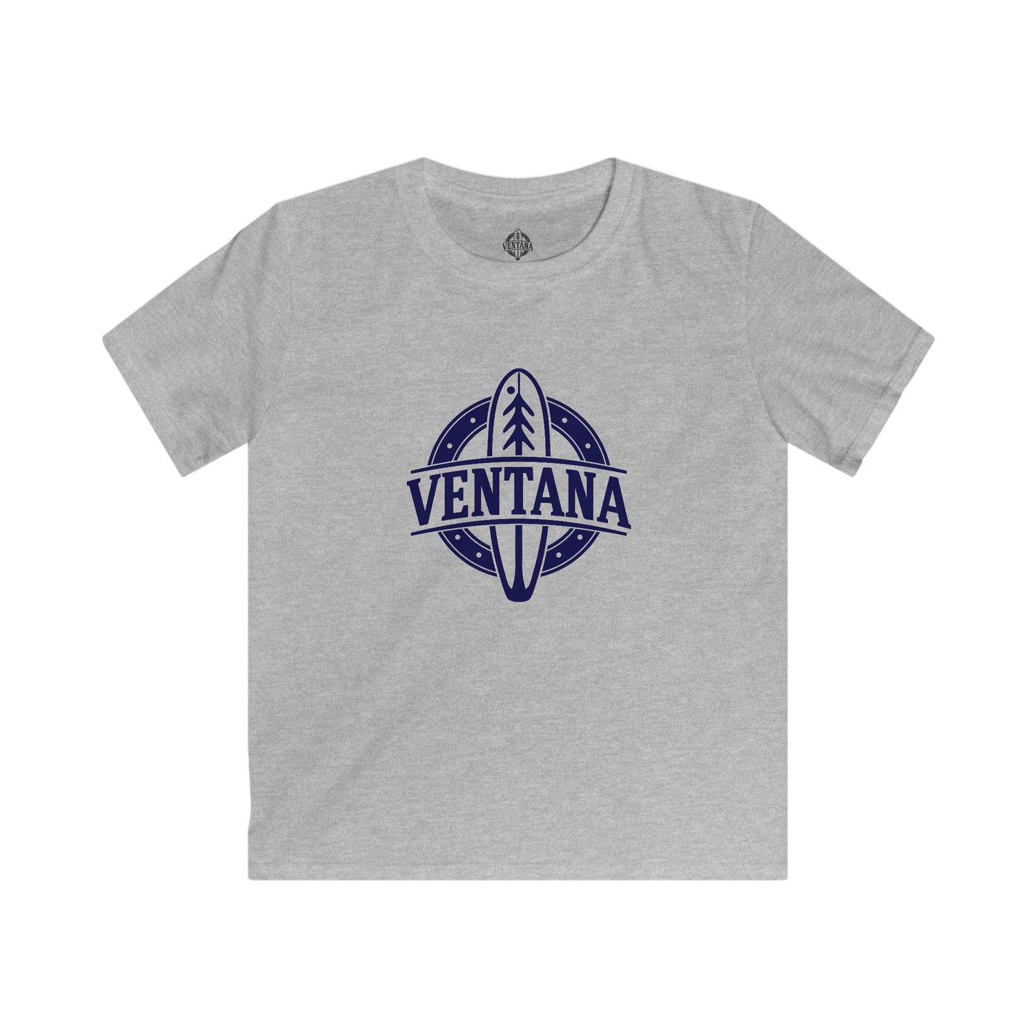 Ventana Psychedelic Treefish Logo kids soft style t-shirt image 6