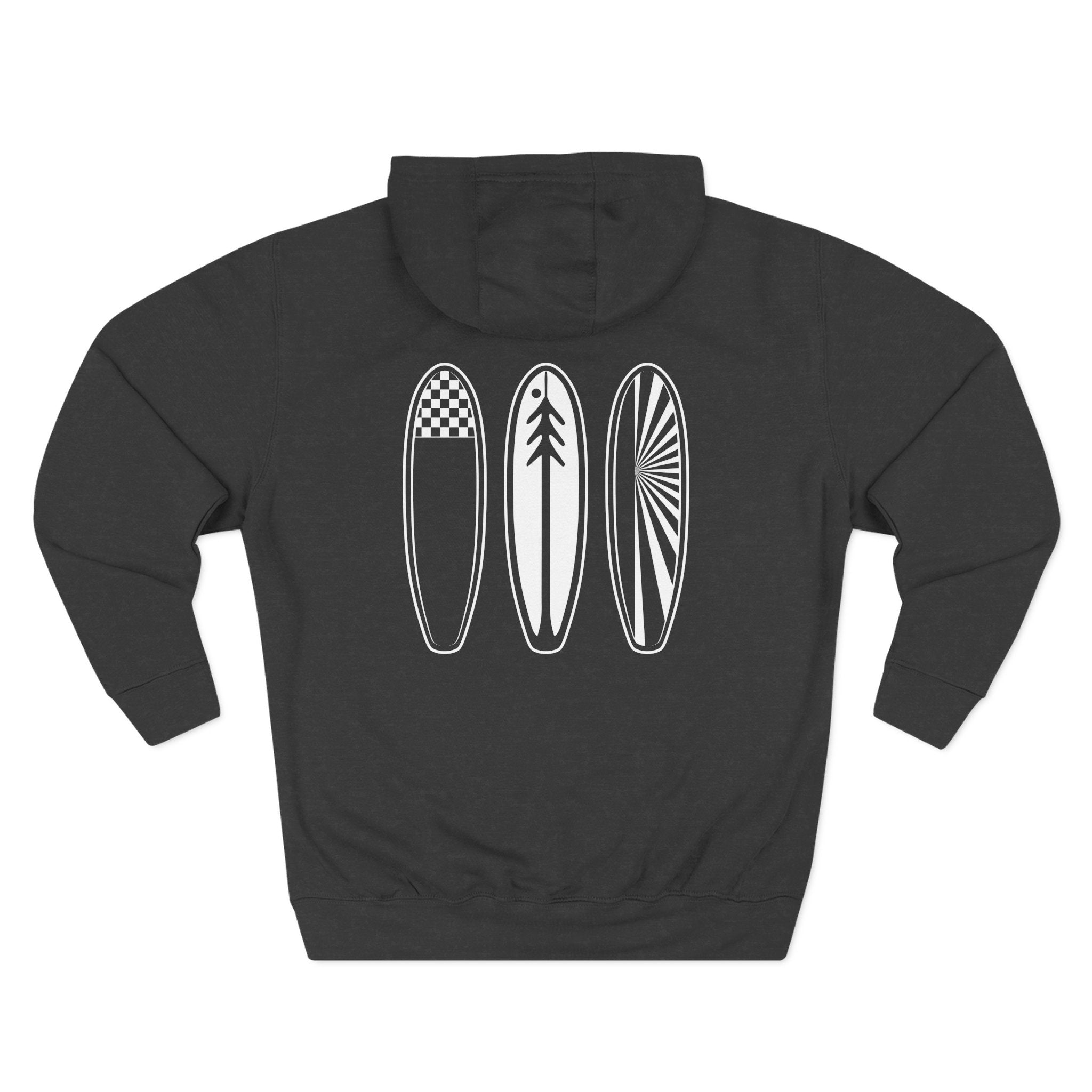Ventana Three Board fleece hoodie image 3