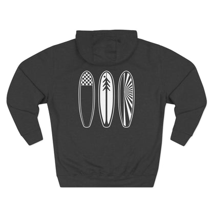 Ventana Three Board fleece hoodie image 3