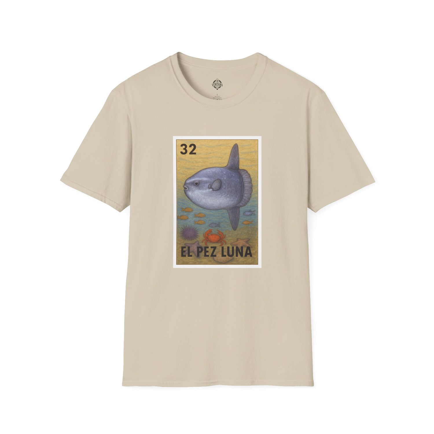 Sunfish Lotería cotton t-shirt image 2