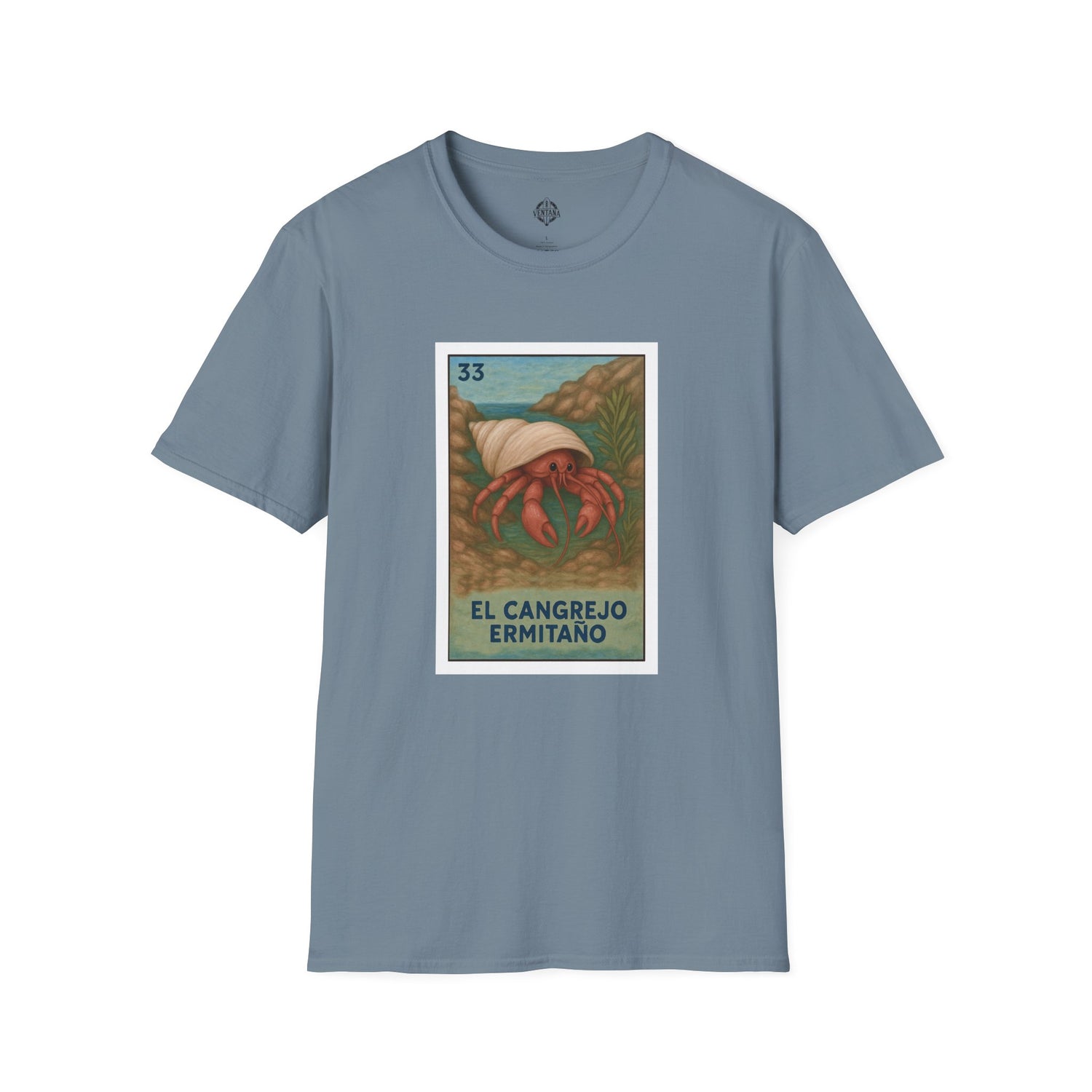 Hermit Crab Lotería cotton t-shirt image 11