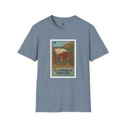 Hermit Crab Lotería cotton t-shirt image 11