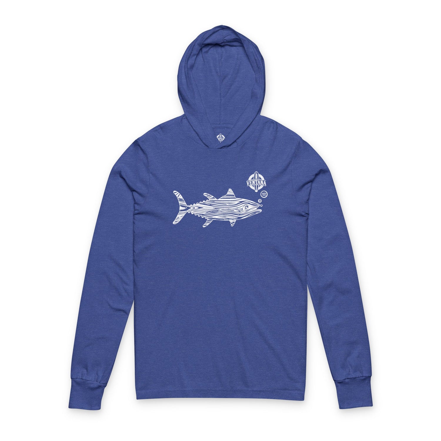 Ventana Wooden Tuna cotton hooded long sleeve t-shirt image 6