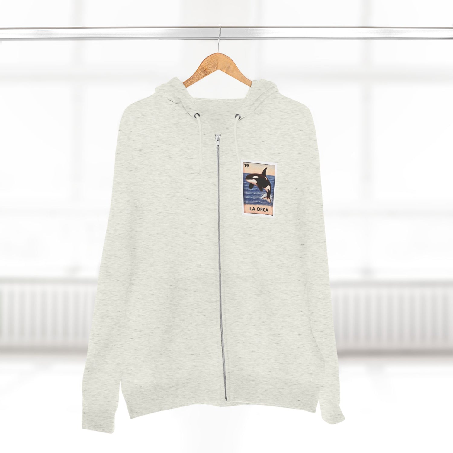Orca Lotería Zip Hoodie
